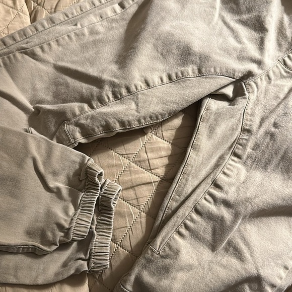 PACSUN Khaki Skinny Joggers Size S Long Comfortable Elastic Waistband/Drawstring - Picture 9 of 13